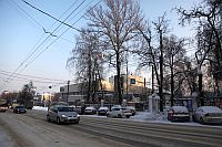 Центр Нижнего Новгорода очищают от снега