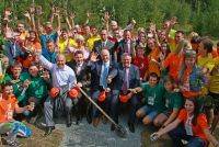 Открытие молодежного бизнес-форума "Поволжье" в Нижегородской области