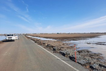 Власти сообщили о стабилизации ситуации с паводком в Оренбуржье