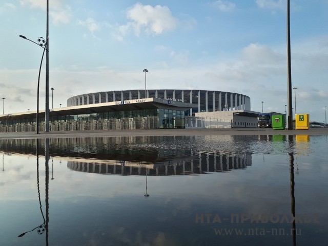 Причиной протечек на стадионе "Нижний Новгород" названы экстремальные ливни