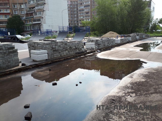 Благоустройство на ул. К. Маркса в Нижнем Новгороде планируется восстановить в августе