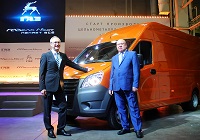 Торжественное открытие серийного производства цельнометаллического фургона "ГАЗель Next" на Горьковском  автозаводе "Группы ГАЗ" в Нижнем Новгороде 