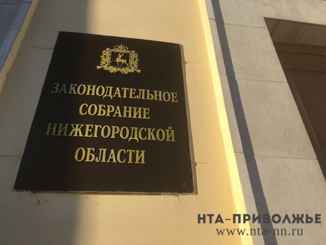 Расходы на содержание депутатов Законодательного собрания Нижегородской области планируется увеличить