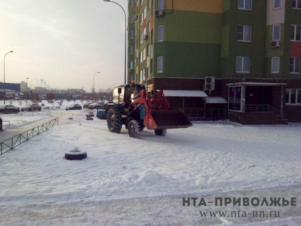 Региональное правительство выделило 50 млн. рублей администрации Нижнего Новгорода на уборку снега