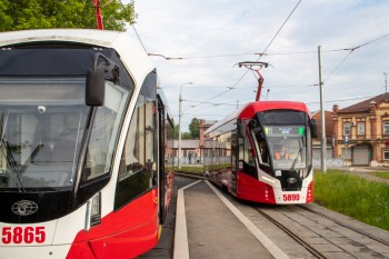 Три новых трамвая "Львенок" поступят в Пермь