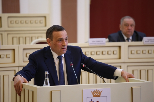 Врио главы Республики Марий Эл Александр Евстифеев представлен членам правительства региона