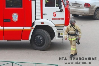 Производственное здание загорелось в промзоне Дзержинска