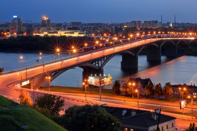 Подсветку Канавинского моста в Нижнем Новгороде планируется вернуть к ЧМ-2018