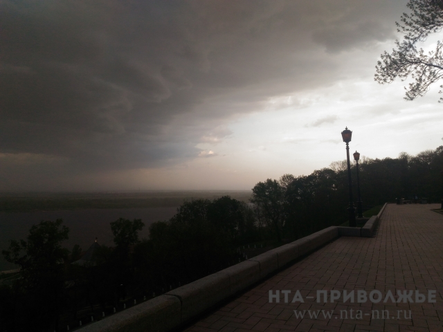 Штормовое предупреждение объявлено в Нижнем Новгороде и области на 1 июля
