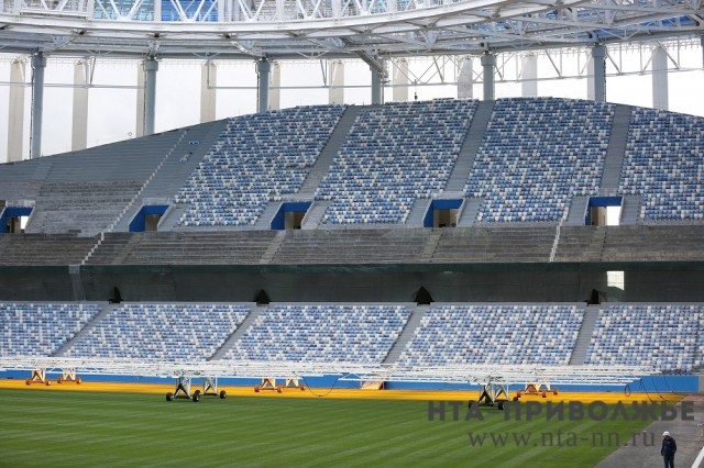 Почти 53,5 млн. рублей выделено на охрану стадиона "Нижний Новгород" в 2018 году