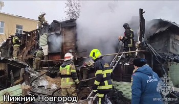Семья из 28 человек проживала в сгоревшем в Нижнем Новгороде доме