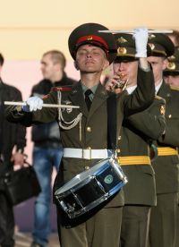 Репетиция военного парада в Н.Новгороде