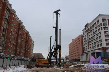 Геомониторинг состояния жилых домов ведётся вблизи строительства метро в Нижнем Новгороде