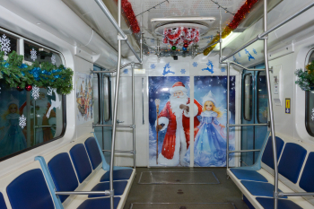 &quot;Новогодние&quot; вагоны нижегородского метро выйдут на линию 20 декабря