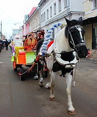 Главный Дед Мороз начал свое всероссийское турне из Нижнего Новгорода