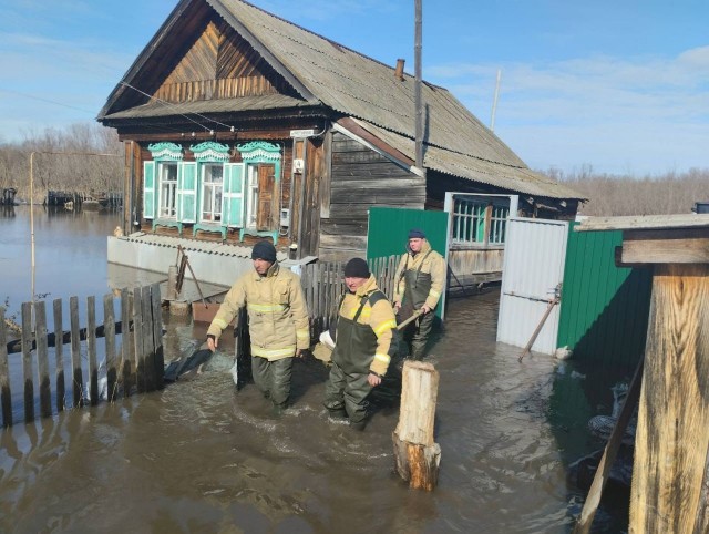 Несколько семей эвакуировали из подтопленных паводком домов в Ульяновской области