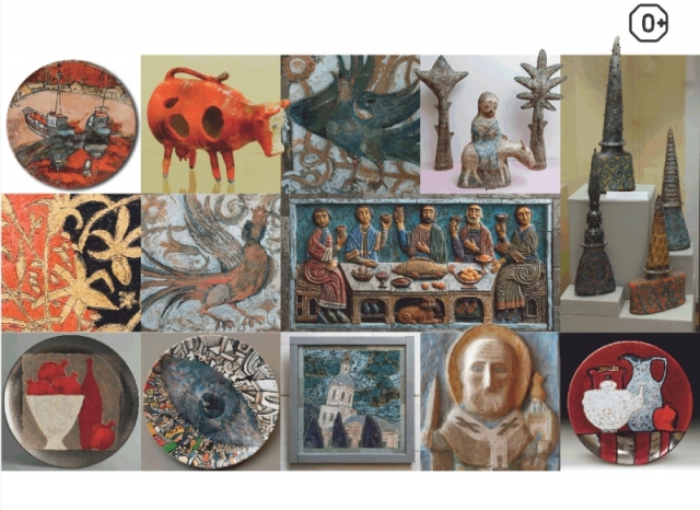 Выставка керамики "Волжская мозаика" открылась в Нижегородском выставочном комплексе 10 марта