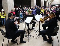 Концерт классической музыки на станции метро "Горьковская" в Нижнем Новгороде