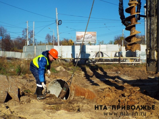 Срок ввода в эксплуатацию коллектора на улице Горная в Нижнем Новгороде отложен из-за погодных условий