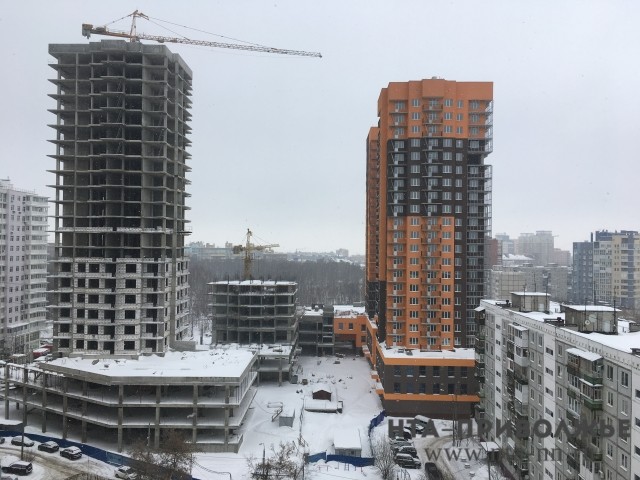 Два дома-долгостроя в ЖК "Европейский" в Нижнем Новгороде планируется ввести в эксплуатацию до конца 2017 года