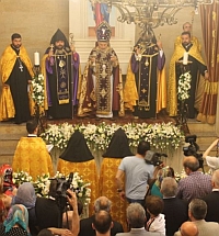 Освящение храма Армянской Апостольской Церкви