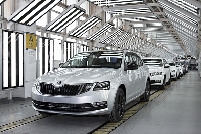 Производство новой Skoda Octavia стартовало на заводе "Группы ГАЗ" в Нижнем Новгороде