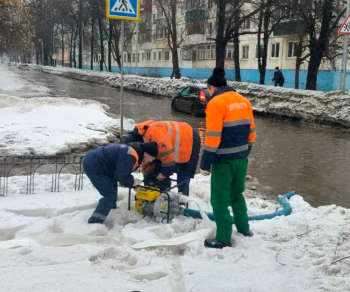 Почти месячная норма снега выпала в Ульяновске за минувшие 12 часов