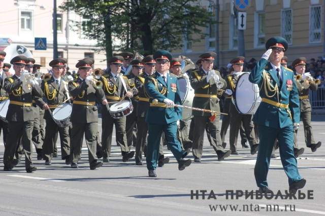 Движение транспорта в центре Нижнего Новгорода будет изменено 22 апреля - 7 мая в связи с репетицией парада Победы