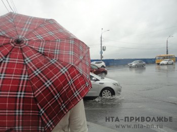 Сильные дожди прогнозируются в Нижегородской области 30 июня