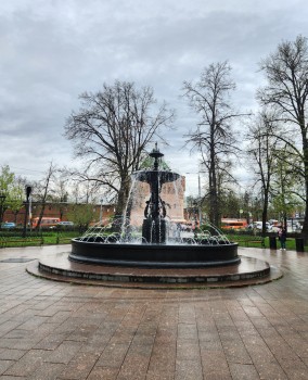 Главный городской фонтан в Нижнем Новгороде возобновил работу