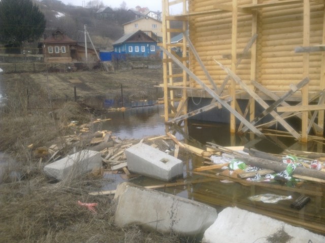 Собственники домов в д.Никульское Нижегородской области готовят обращение в прокуратуру в связи с постоянным затоплением их  земельных участков