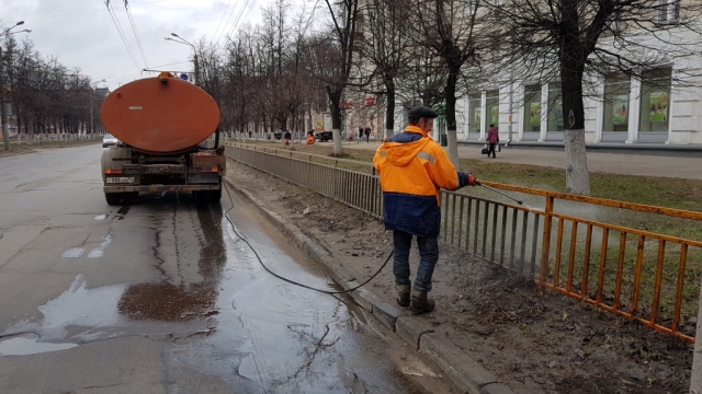 Более 8 тысяч ограждений безопасности вымыто в Автозаводском районе Нижнего Новгорода