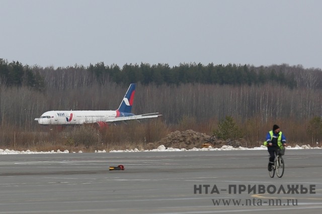 Семь направлявшихся в Москву самолётов совершили посадку в Нижнем Новгороде