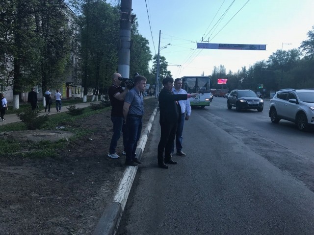 Владимир Исаев проверил качество ямочного ремонта дорог в Советском районе Нижнего Новгорода