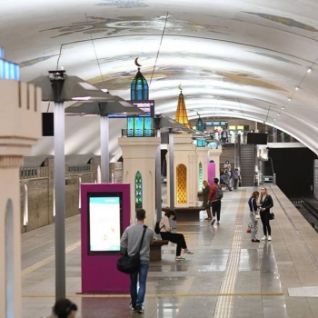Эскалаторы запустят на станции метро  &quot;Кремлевская &quot; в Казани