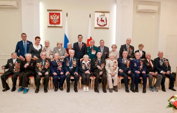 Юрий Шалабаев провел встречу с ветеранами ВОВ в преддверии Дня Победы 