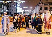 Ежегодный фестиваль "Зимовка на Рождественской" в Нижнем Новгороде