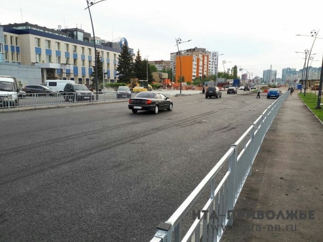  Две полосы движения из четырех на улице Самаркандской Нижнего Новгорода откроют вечером 16 мая
