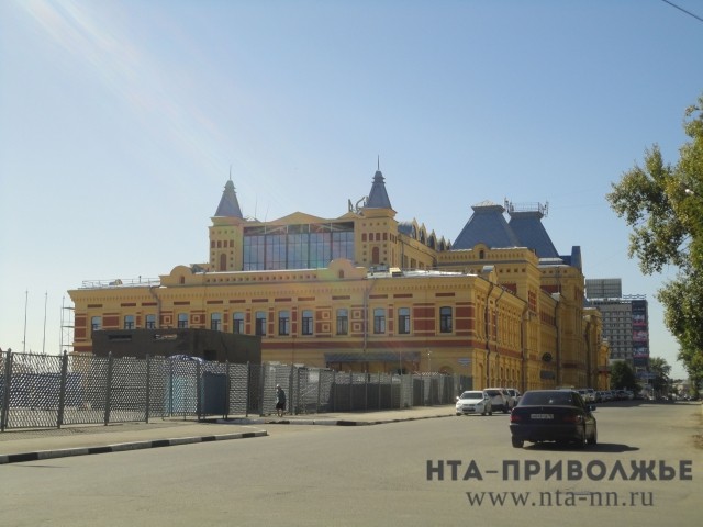  Монтаж купольного кинотеатра начат на Нижегородской ярмарке