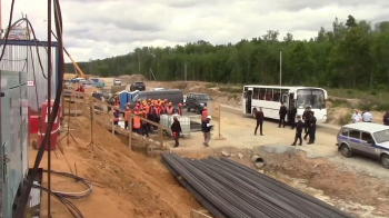 Более 20 задействованных на стройке М-12 в Нижегородской области мигрантов оказались без документов