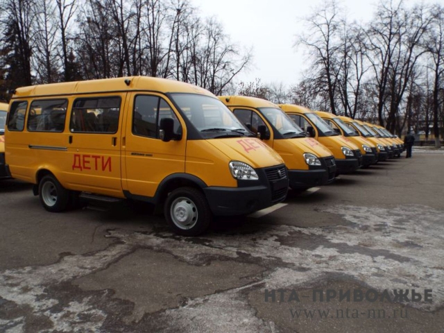 Около 90% автобусов в рамках федеральной программы "Школьный автобус" на 2017 год будут произведены в Нижегородской области