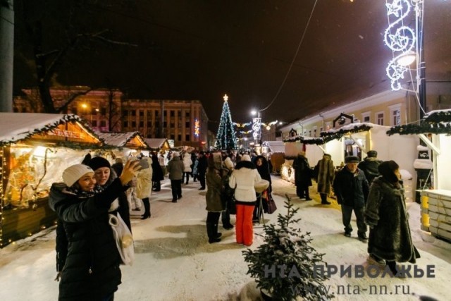 Интерактивную новогоднюю карту праздничных площадок и новогодних базаров запустили в Нижнем Новгороде