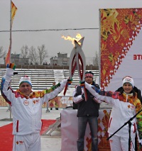 Эстафета Олимпийского огня "Сочи-2014" - 7 января