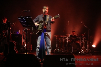 Концерт группы ДДТ в рамках тура "История звука" прошёл в Нижнем Новгороде 7 апреля