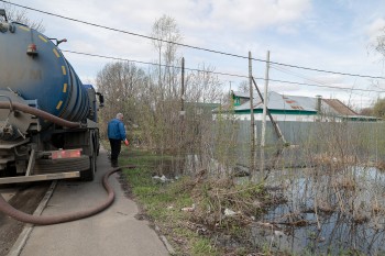 Порядка 26 тыс. кубометров воды откачали с улиц Нижнего Новгорода