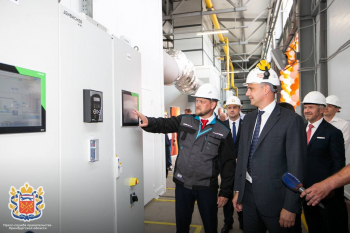 Новый энергоцентр ввели в эксплуатацию на Медногорском медно-серном комбинате