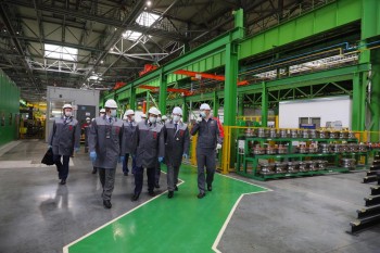Новый трубоэлектросварочный цех открыли на "ВМЗ" Нижегородской области