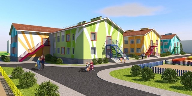 Второй детский сад на 240 мест будет построен в ЖК "Окский берег" до конца года