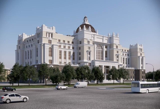 Здание Дворца правосудия Нижегородской области планируется ввести в эксплуатацию в ноябре 2017 года