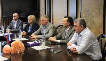 Игорь Ищенко провел рабочую встречу с министром экономики Республики Беларусь Александром Червяковым